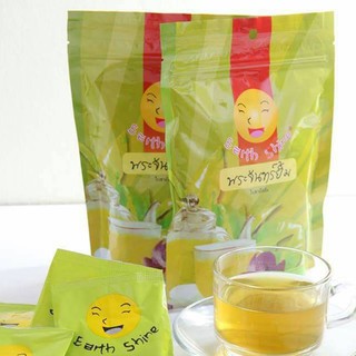 ชาพระจันทร์ยิ้ม 💪 📦✔  (Earth Shine Tea) (1ซองใหญ่ มี 30 ซองเล็ก)