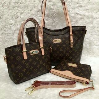 Louis LV set3ใบ