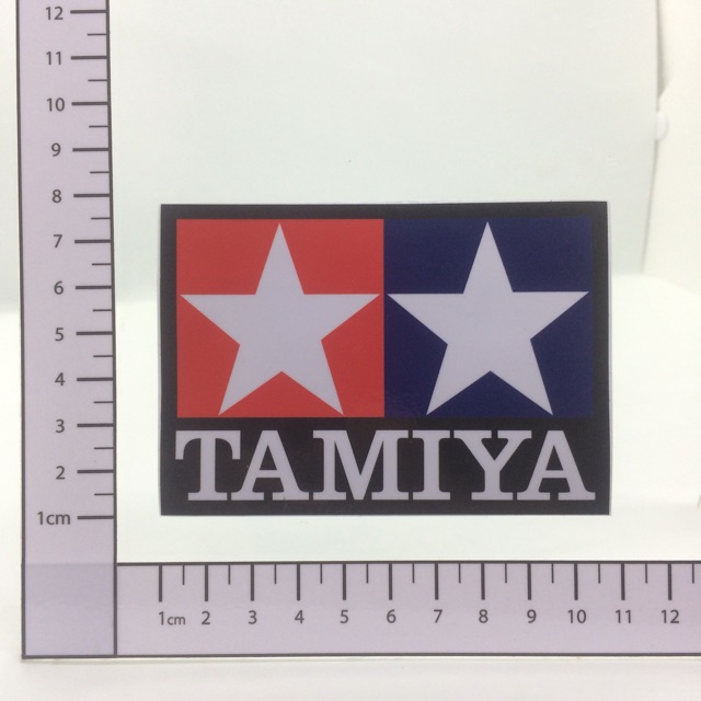 C18 Tamiya สติ๊กเกอร์สี่เหลี่ยม