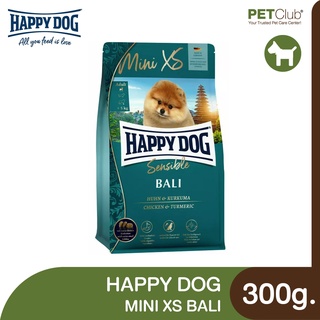 [PETClub] Happy Dog Mini XS Bali - อาหารสุนัขพันธุ์เล็ก ไม่เกิน 5 กก. สูตรไก่ใส่ขมิ้น [300g.]