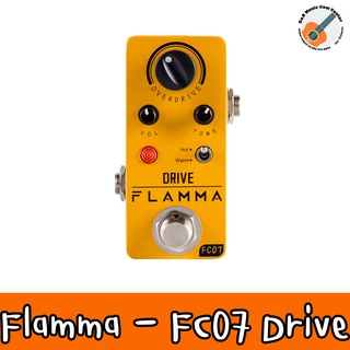 เอฟเฟค Flamma FC07 Overdrive Effects Pedal เอฟเฟคกีตาร์ เสียง Distortion ปรับโหมด Hot / Warm