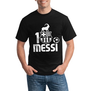 ผลิตภัณฑ์ใหม่👕เสื้อยืดแขนสั้น พิมพ์ลาย Lionel Messi G.O.A.T หลากสี สําหรับผู้ชาย