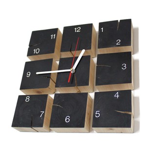 นาฬิกาตกแต่งผนัง นาฬิกาไม้ นาฬิกาแขวผนัง wood clock