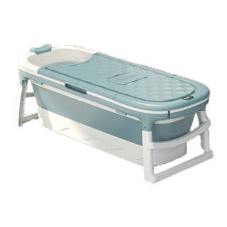Ossa อ่างอาบน้ำพับได้ BA2 Foldable Bathtub ขนาดใหญ่ 148cm ผู้ใหญ่สามารถนอนแช่ได้ พลาสติกเกรดพรีเมียมหนาพิเศษ