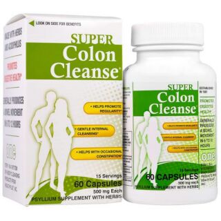 Super Colon Cleanse  สมุนไพรสูตรเข้มข้นดีท็อกซ์ลำไส้