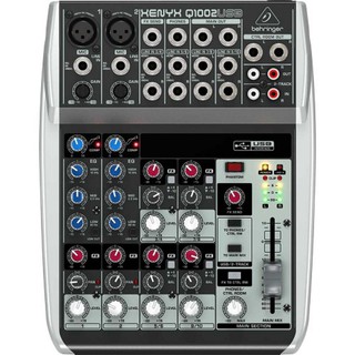 มิกเซอร์ BEHRINGER รุ่น XENYX Q-1002 USB  10 อินพุท สินค้าใหม่แกะกล่อง100%