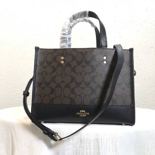 Brand : Coach Dempsey Careyall  In Signature Canvas