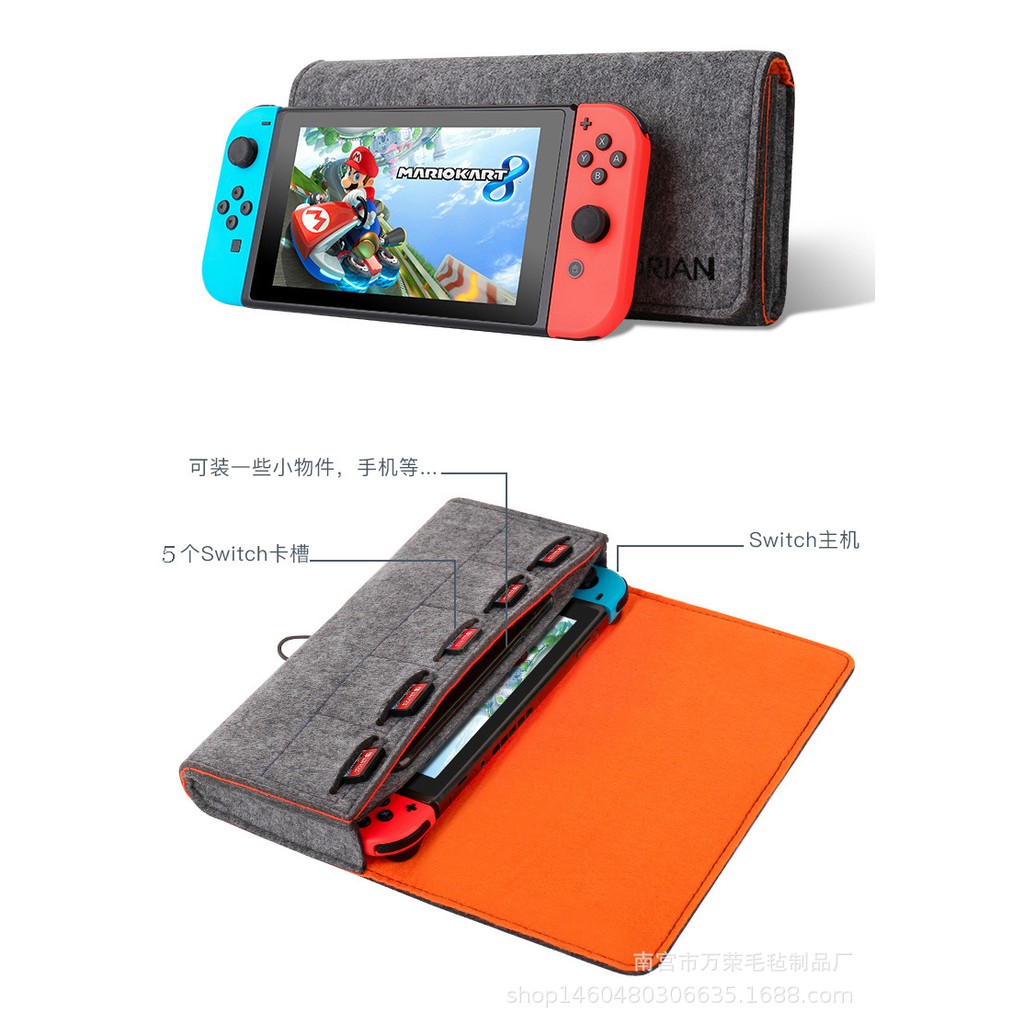 เคสกระเป๋า แบบนิ่ม แบบพกพา สําหรับ Nintendo Switch lite NS Oled