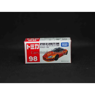 TOMICA MODEL NO.98  SPYKER C8  LAVIOLETTE SWB