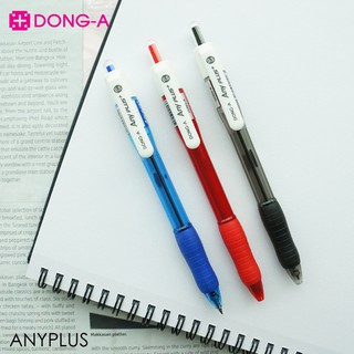 ปากกาลูกลื่น Dong-A Anyplus ปากกา ปากกาแดง ปากกาน้ำเงิน