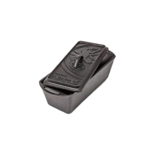โปรโมชั่น : หม้อเหล็กหล่อทรงสี่เหลี่ยม Loaf Pan with Lid k4