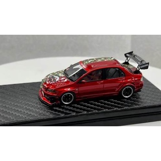 Error 404 1/64 : Mitsubishi Lancer Evolution IX Red Metallic / Bape Camo