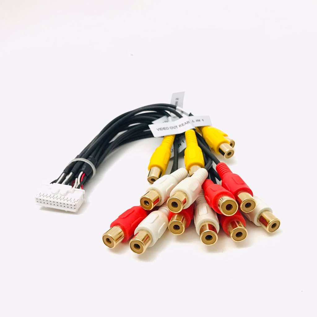 ปลั๊กแปลง AV-IN AV-OUT เพิ่มภาพเข้าวิทยุเดิมติดรถยนต์ เอาภาพออกจอหลัง มิตซูบิชิ MITSHUBISHI MIRAGE ปี 2012