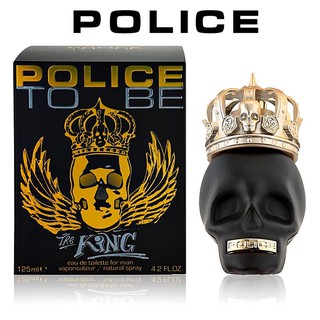 Police To Be The King Eau De Toilette For Men 125 ml. ( กล่องซีล ) ..