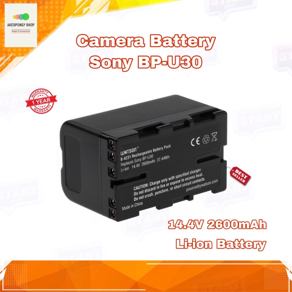 แบตกล้อง Camera Battery Sony BP-U30 For Sony BP U30 U60 U90 : EX PMW 100 150 160 200 PMW EX1 EX3 F3K