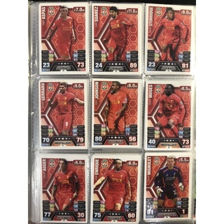 Premier League 2013/14 Topps Match Attax - Liverpool