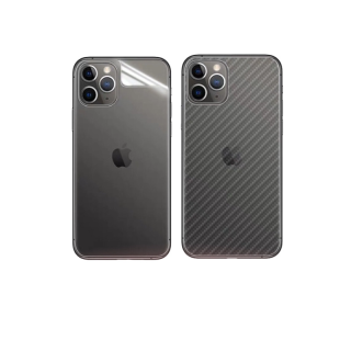 ( F-004 )ฟิล์มหลังสีใส ฟิล์มหลังลายเคฟล่าสำหรับไอโฟน13 /x/xs ,xr, xs max 11,11Pro,11Pro max