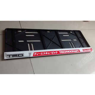 กรอบสติกเกอร์ Jdm TRD 2nd techno