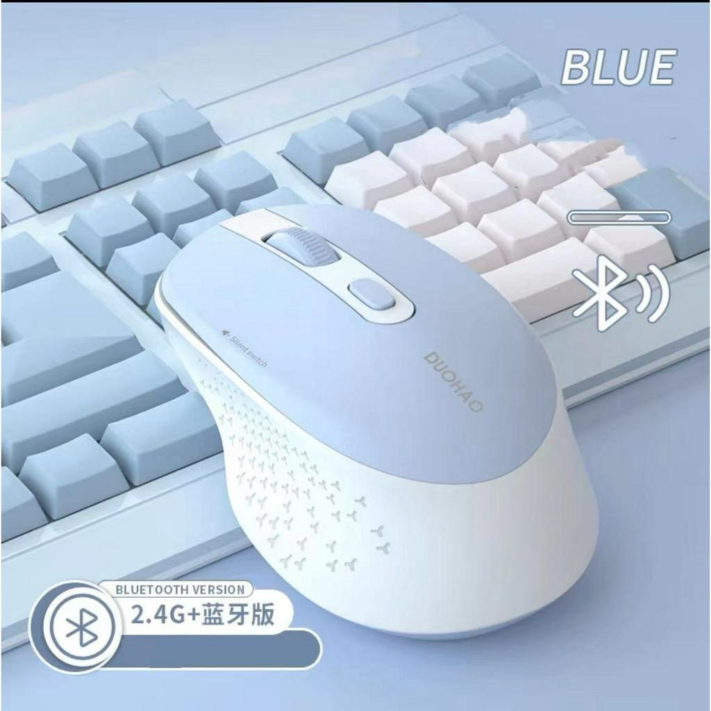 Wireless Mouse เมาส์ไร้สาย แบบชาร์จแบต เมาส์ไร้เสียง รูปที่ 6