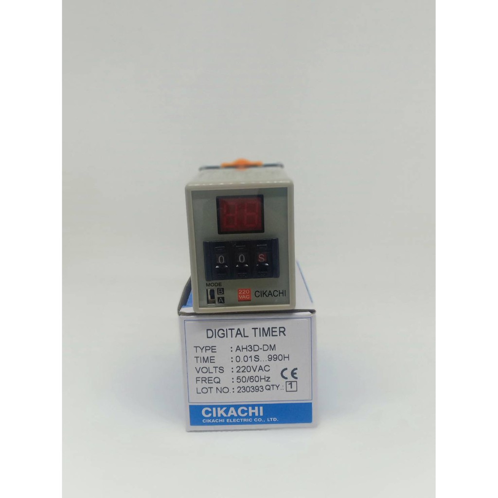 Timer Digital Relay นาฬิกาตั้งเวลา S,M,H  CIKACHI ไฟ220VAC