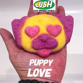 (ของใหม่) Lush Puppy Love Bubble Bar 140g.