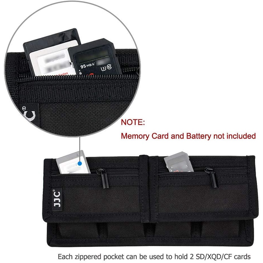JJC Camera Battery Storage Case Pouch Holder for Sony NP FW50 NP FZ100
