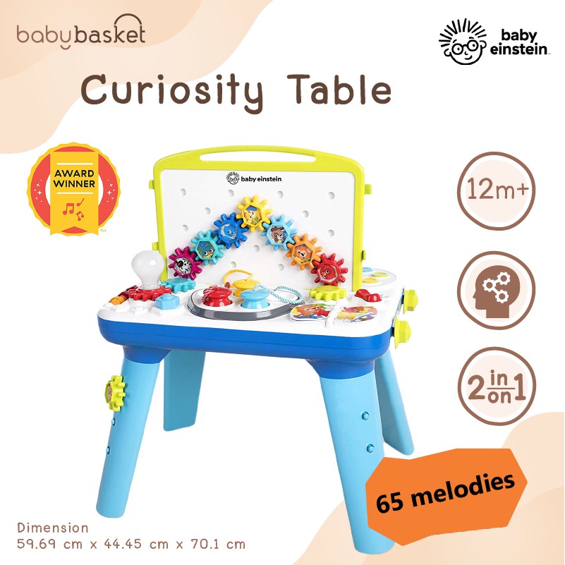 ของเล่นเด็ก เสริมสร้างพัฒนาการ Baby Einstein Curiosity Table โต๊ะกิจกรรมสำหรับเด็ก