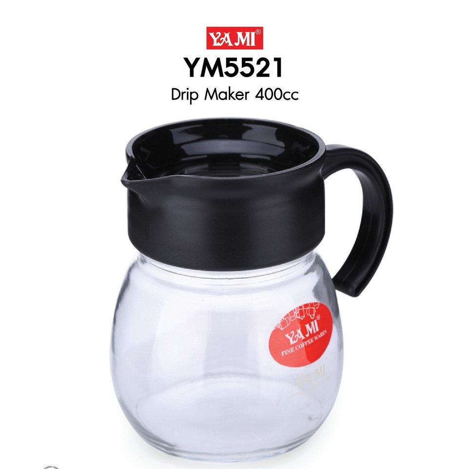 Ratika Yami YM5521 Filter Drip Coffee Set 400 ml. Shopee Thailand