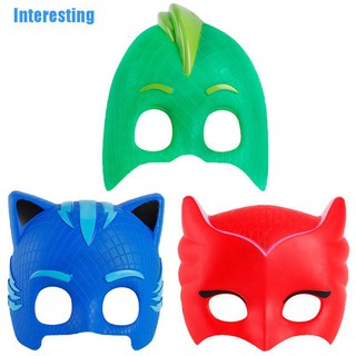 หน้ากาก pj masks owlette catboy gekko ของเล่นสําหรับเด็ก 1