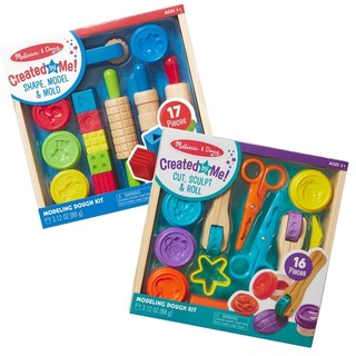 [16 ชิ้น] ชุดแป้งโดว์ ปั้น ตัด ประดิษฐ์ พร้อมอุปกรณ์ Melissa &amp; Doug Shape, Model and Mold รีวิวดีใน Amazon USA หลากรุ่น 165/5167 ปลอดภัย  อุปกรณ์อย่างดี