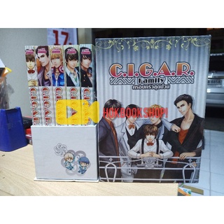 C.I.G.A.R family ครอบครัวสุดป่วน box set มีที่คั่น โปสการ์ด / โรโรฯ / นิยายรัก /  มือสองสภาพดี