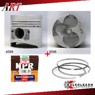 ART ลูกสูบ/แหวน NPR สำหรับ MITSUBISHI L200, L300, CYCLONE รุ่นเครื่อง 4D55 / 4D56