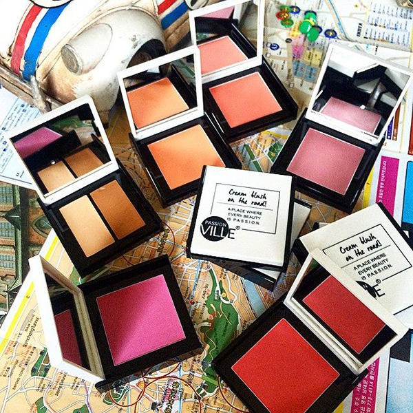 ⚡💥ของแท้ 💯% Passion Ville Powder Blush On The Road.