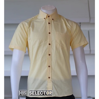 His Selector เสื้อเชิ้ต Oxford แขนสั้น รุ่น HSS004