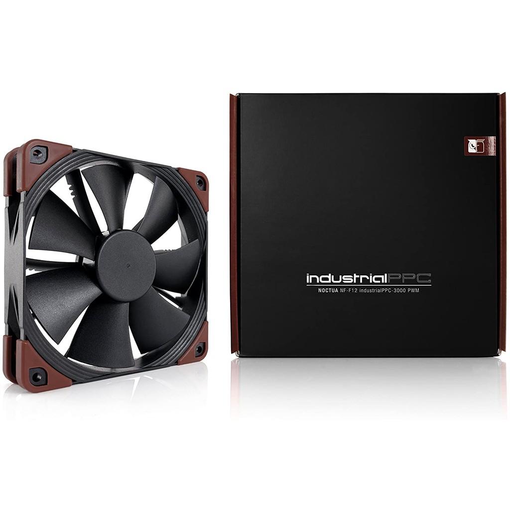 ส่งด่วน Noctua NF-A14 iPPC-3000 PWM, Heavy Duty Cooling Fan, 4-Pin, 3000 RPM (140mm, Black) ราคา ถูกที่สุด ดีลบีเคเค แกลเลอรีภาพที่ 3