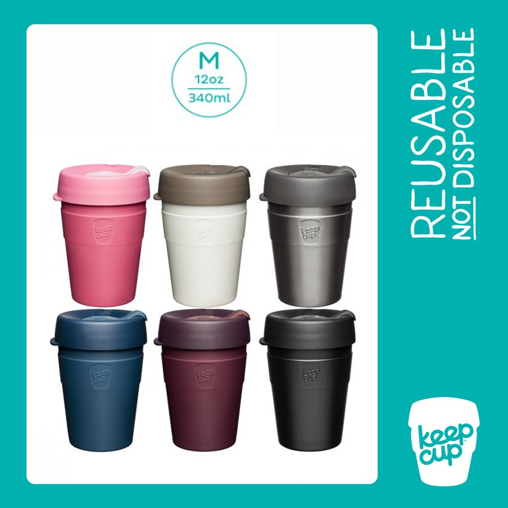 KeepCup THERMAL 12oz แก้วคีพคัป นำเข้าจากออสเตรเลีย รุ่น THERMAL (6สี)