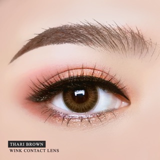 คอนแทคเลนส์ WinkLens Thari(Gray,Brown) ค่าสายตา 0.00 ถึง -5.00