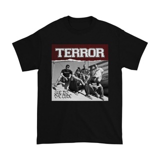 【🔥🔥】เสื้อยืด พิมพ์ลาย Terror Live By The Code | เสื้อวงดนตรี