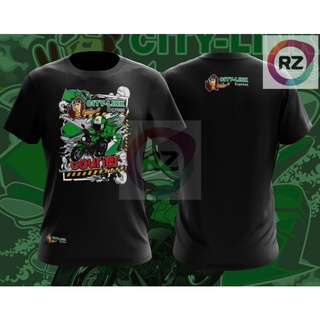 คอตต้อนคอกลมเสื้อยืดไมโครไฟเบอร์ พิมพ์ลาย Courier Citilink Rider Hybrid ไซซ์ S-6XLS-5XL