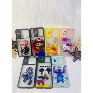 เคส redmi เคสปิดกล้อง ลายการ์ตูน รุ่น redmi9A RealmeC12 RealmeC15 RealmeC25 Realme5 RealmeC3 Realme5i Realme6i