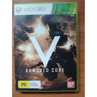 AMORED CORE V แผ่น Xbox360 แท้ (PAL) สำหรับสายสะสม (ENG)