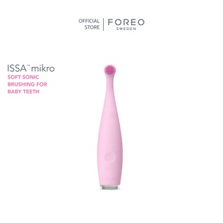 FOREO ISSA Mikro - Pearl Pink แปรงสีฟันไฟฟ้า ฟอริโอ้ อิซซ่าไมโคร สีชมพูอ่อน (สำหรับเด็ก 0-5 ขวบ)