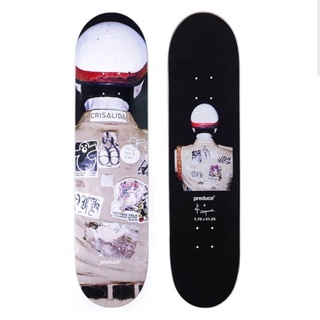 Preduce x Kanrapee Raw Thai Fake Police Skateboard Deck 7.75 x 31.5