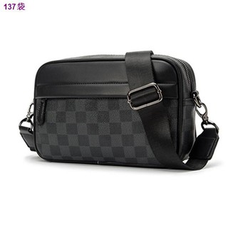 ▼﹉✕Crossbody bag Handsome กระเป๋าสะพายข้างผู้ชาย หล่อเท่ห์ กระเป๋าสะพายพาดลำตัว รุ่น W1915