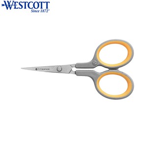 กรรไกร Westcott รุ่น TITANIUM BONDED CURVED ปลายโค้ง ขนาด 4 นิว #13865