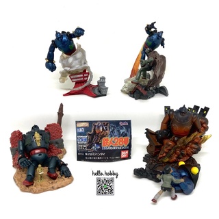 ฟิกเกอร์ กาชาปอง HG Gigantor Tetsujin 28 Imagination Collection Diorama Gashapon (Set of 4)