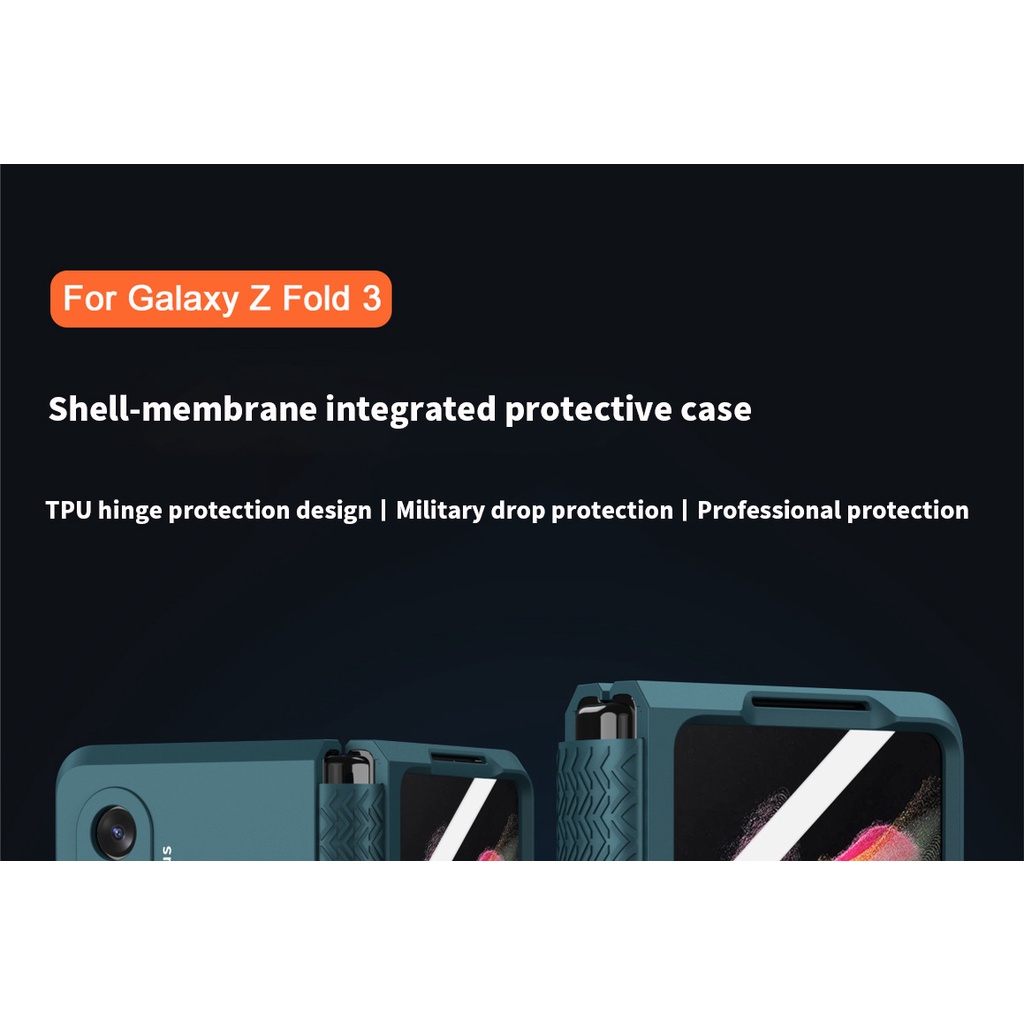Local StockSoft TPU Hinge Protective Case For Samsung Galaxy Z Fold 3