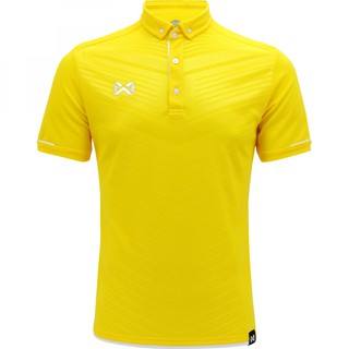 WARRIX SPORT เสื้อโปโลแขนสั้น WA-3318N (YW เหลือง-ขาว)