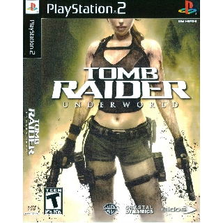 แผ่นเกมส์ Tomb Raider Underworld PS2 Playstation2 คุณภาพสูง ราคาถูก