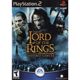 The Lord of the Rings The Two Towers PS2 แผ่นเกมส์ps2 เกมเพล2